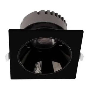 ACK 10W 4000K Kare Siyah Led Spot Sıva Altı AD10-01511