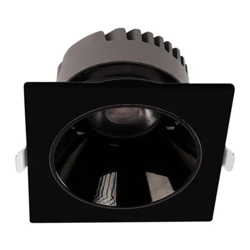 ACK 10W 4000K Kare Siyah Led Spot Sıva Altı AD10-01511