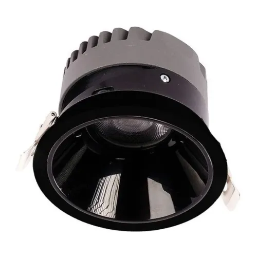 ACK 10W 4000K Yuvarlak Siyah Led Spot Sıva Altı AD10-01111