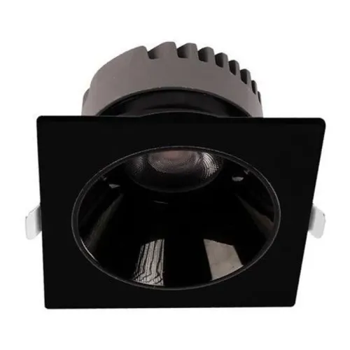 ACK 10W 6500K Kare Siyah Led Spot Sıva Altı AD10-01531