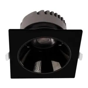 ACK 18W 3000K Kare Siyah Led Spot Sıva Altı AD10-02501