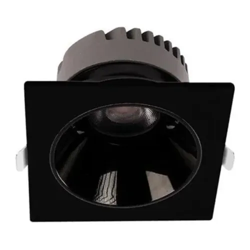 ACK 18W Kare Siyah Led Spot Sıva Altı AD10-02511