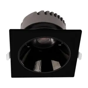 ACK 25W 6500K Kare Siyah Led Spot Sıva Altı AD10-03531