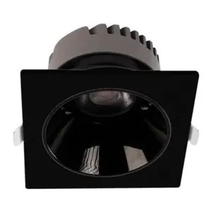 ACK 25W Kare Siyah Led Spot Sıva Altı AD10-03511