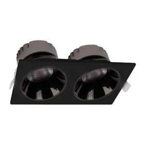 ACK 2'li 25W 3000K Siyah Led Spot Sıva Altı AD10-03601