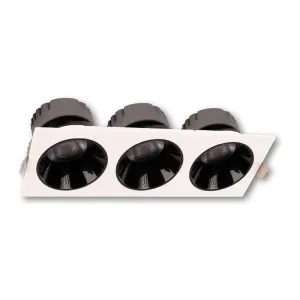 ACK 3'lü 10W 3000K Beyaz Led Spot Sıva Altı AD10-01700