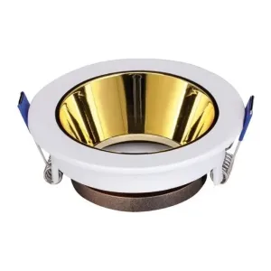 ACK Beyaz Gold Reflektörlü Yuvarlak Sıva Altı Led Spot Kasası AH03-08220