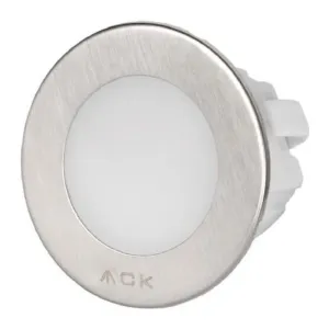 ACK LED 1.5W Mavi Işık Yuvarlak Merdiven Duvar Armatürü AH07-00764