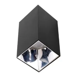 ACK Platin Reflektör Sıva Üstü Siyah Kare Led Spot AH03-07651