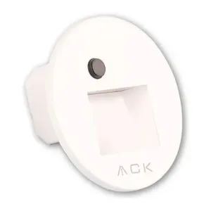 ACK Sensörlü CCT Merdiven Armatürü Kare-Kare Çerçeve