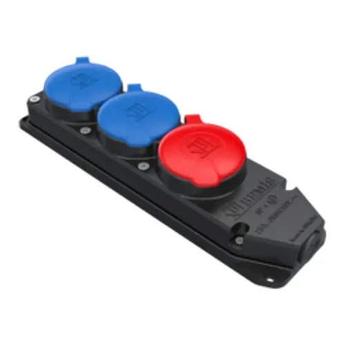 Bemis Üçlü Grup Priz 3x25A 380V (3x25A 1 Adet + 1x16A 2 Adet)