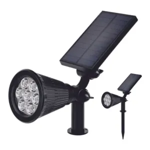 Cata Amber Işık 7W Solar Bahçe Armatürü Şarjlı CT-7310A