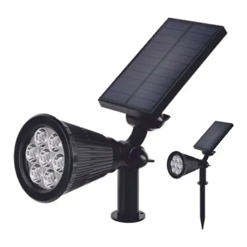 Cata Yeşil Işık 7W Solar Bahçe Armatürü Şarjlı CT-7310