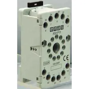 Emas 11 Pin Röle Soketi Gri RS1P11G1