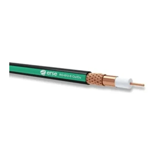 Erse Anten Kablosu Coaxial RG 6/U-6 Cu/Cu