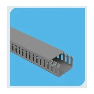 Mutlusan 25x40 Kablo Kanalı (Delikli) (Gri)