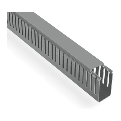 Mutlusan 40x60 Kablo Kanalı (Delikli) (Gri) (48 Mt.)