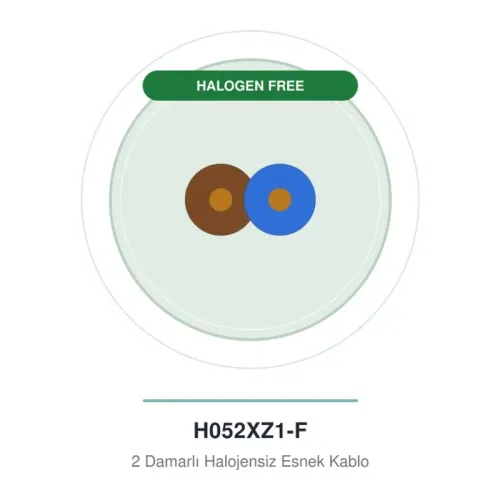 Öznur 2x4 mm H052XZ1-F Halogen Free Kablo