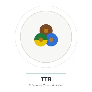 Öznur 3x0,75 mm TTR Kablo