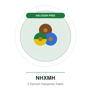 Öznur 3x10 mm NHXMH Halogen Free Kablo