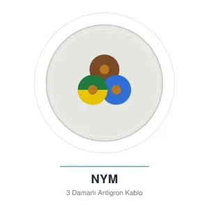 Öznur 3x16 mm NYM Kablo (Antigron)