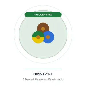 Öznur 3x2,5 mm H052XZ1-F Halogen Free Kablo