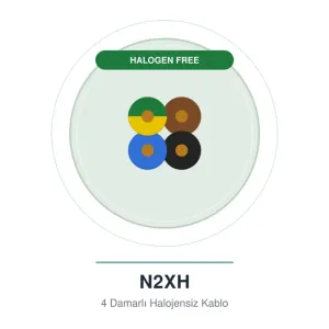 Öznur 3x35+16 mm N2XH Halogen Free Kablo