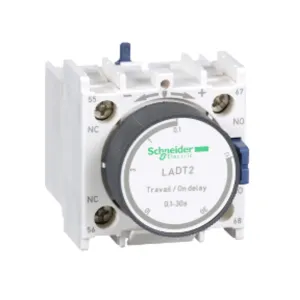 Schneider Electric 0.1-30 Sn LC1D-LC1F ve Cad için Pnömatik Zaman Rölesi 1na+1nk Çekme Geciktirmesi