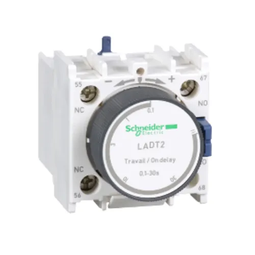 Schneider Electric 0.1-30 Sn LC1D-LC1F ve Cad için Pnömatik Zaman Rölesi 1na+1nk Çekme Geciktirmesi