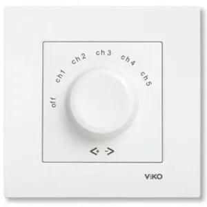 Viko Kanal Seçme Anahtarı Beyaz 90967082