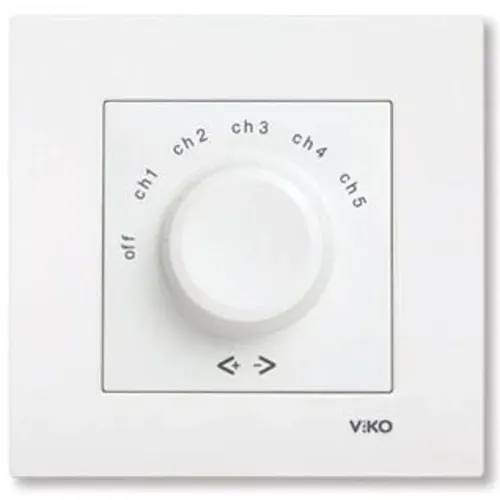 Viko Kanal Seçme Anahtarı Beyaz 90967082