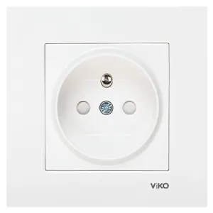 Viko Karre Çocuk Korumalı UPS Priz Beyaz 90967045