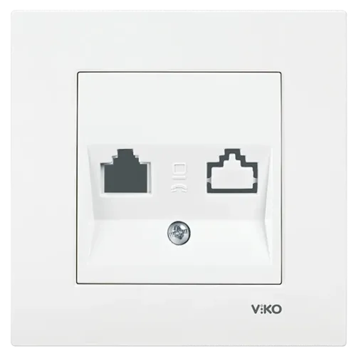Viko Karre Data Prizi Jacksız Beyaz 90967062