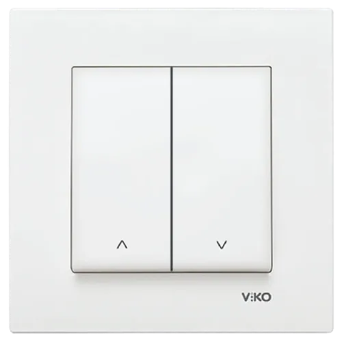 Viko Karre Jaluzi Kumanda Anahtarı Beyaz 90967016