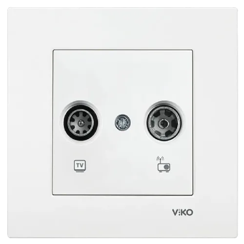Viko Karre TV-Radyo Prizi Sonlu Beyaz 90967021