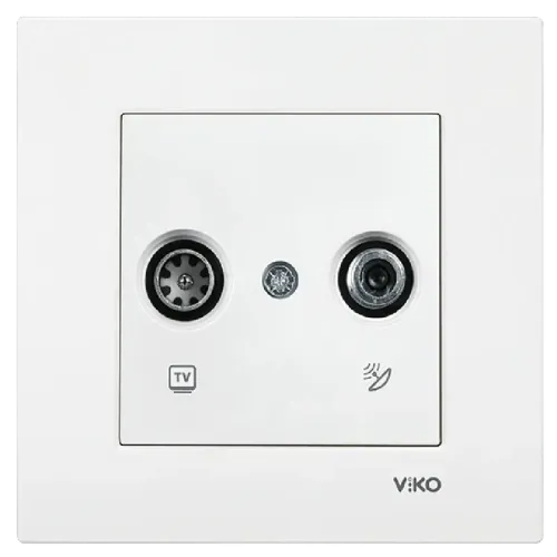 Viko Karre Uydu Prizi TV-SAT Beyaz 90967085