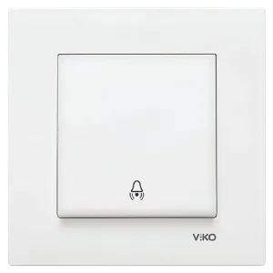 Viko Karre Zil Anahtarı Beyaz 90967006
