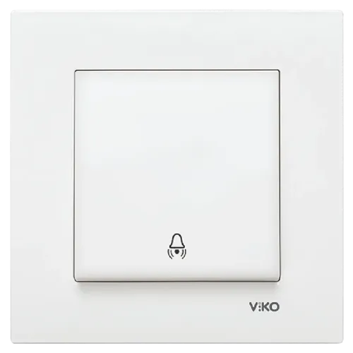 Viko Karre Zil Anahtarı Beyaz 90967006