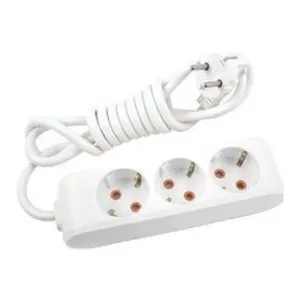 Viko Multilet Üçlü 2 Metre Kablolu Anahtarlı Grup Priz