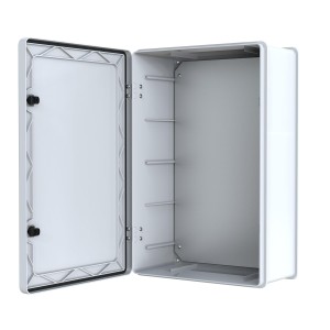Abs Pano 40 x 60 x 24.2 cm Taban Saclı IP65 Montaj Plakalı Elektrik Panosu Darbeye Dayanıklı