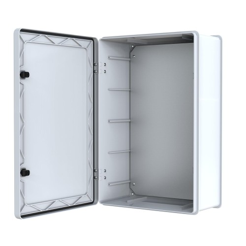Abs Pano 40 x 60 x 24.2 cm Taban Saclı IP65 Montaj Plakalı Elektrik Panosu Darbeye Dayanıklı Abs Pano 40 x 60 x 24.2 cm Taban Saclı IP65 Montaj Plakalı Elektrik Panosu Darbeye Dayanıklı